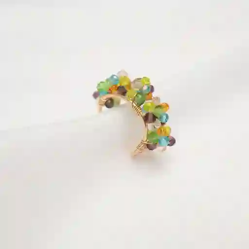 Earcuff Hexaedro Colores