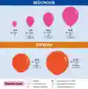 Globo Bombas R-5 Fashion Azul Rey X50 Un Sempertex