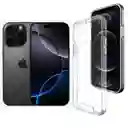 Case Carcasa Transparente Para Iphone 16 Pro Max Anti Impacto