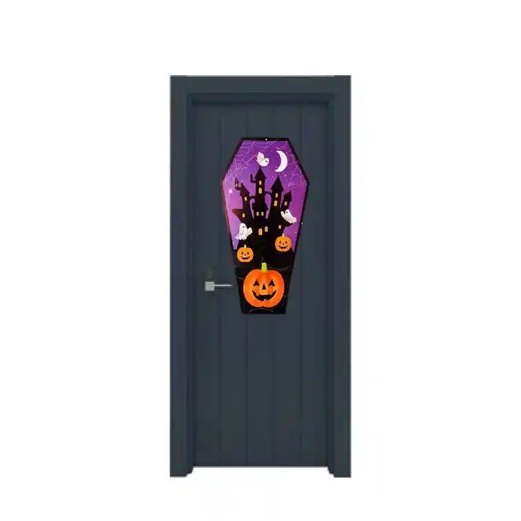 Letrero Decorativo Halloween Tumba Para Puerta O Pared Gratis Telaraña