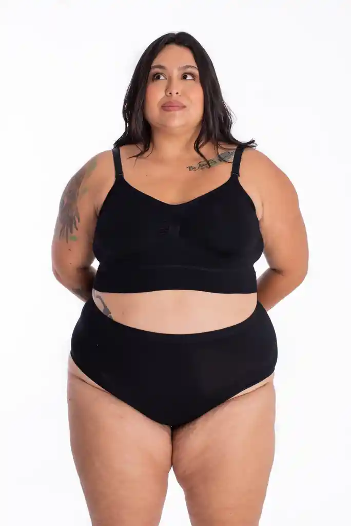 Panty Cachetero Negro T22/24