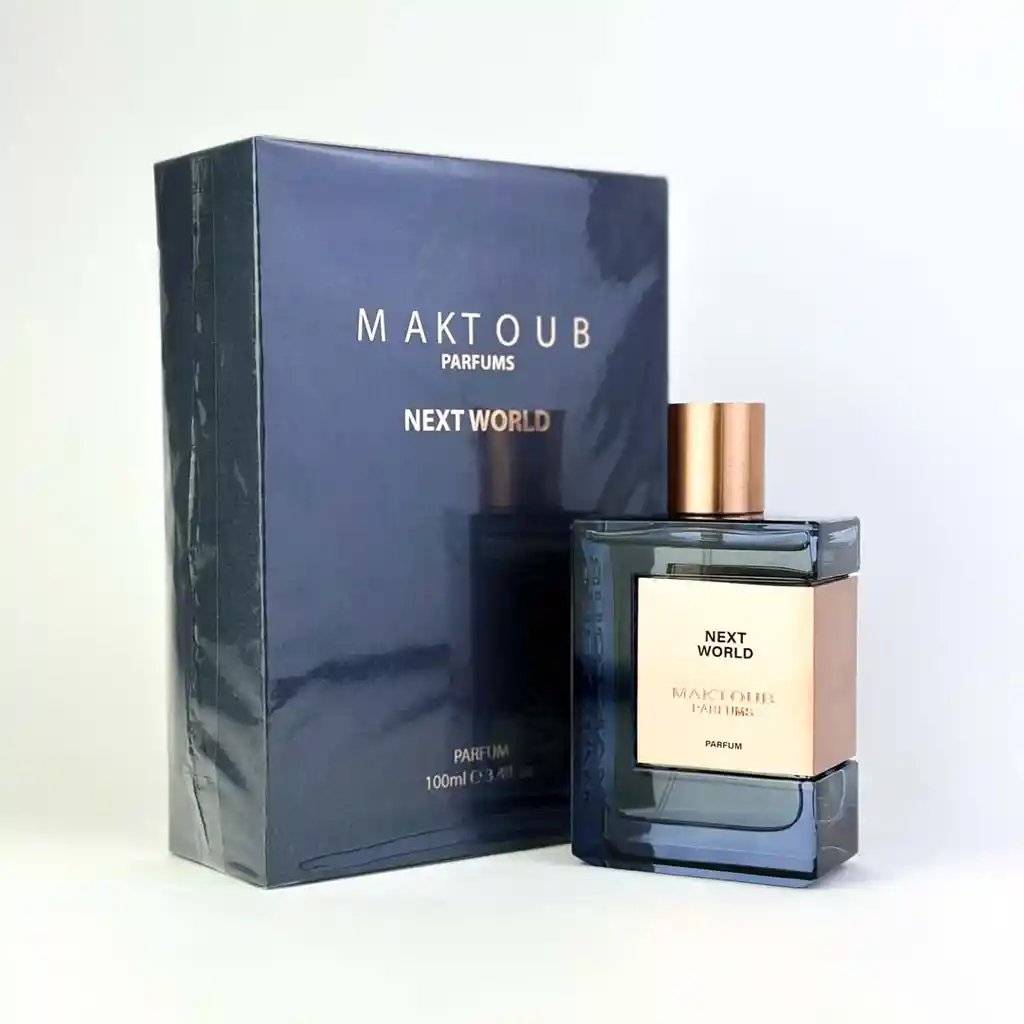 Loción Perfume Maktoub Next World 100ml Parfum Hombre Original Garantizada