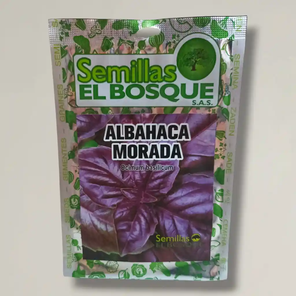 Semillas Del Bosque Albahaca Morada