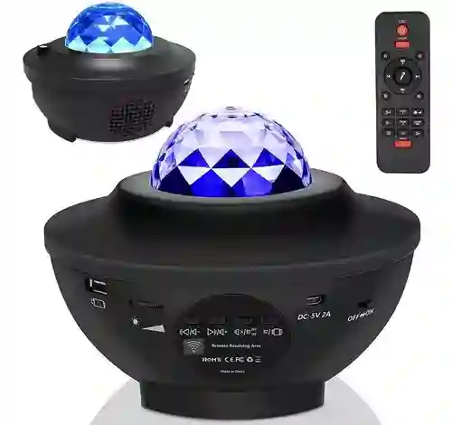 Altavoz Bluetooth Proyector Galaxia