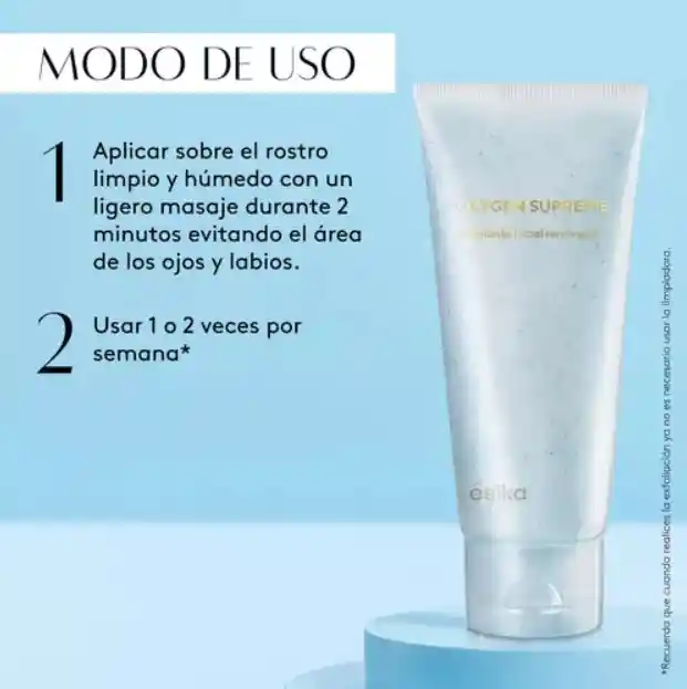 Exfoliante Oxygen Supreme Esika