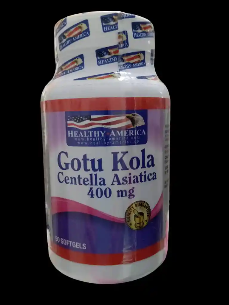 Gotu Kola Centella Asiatica 400 Mg X 90 Softgels Healthy America