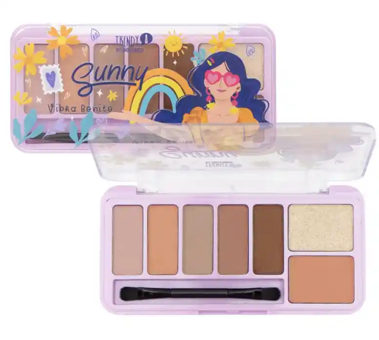 Paleta De Sombra Sunny Trendy