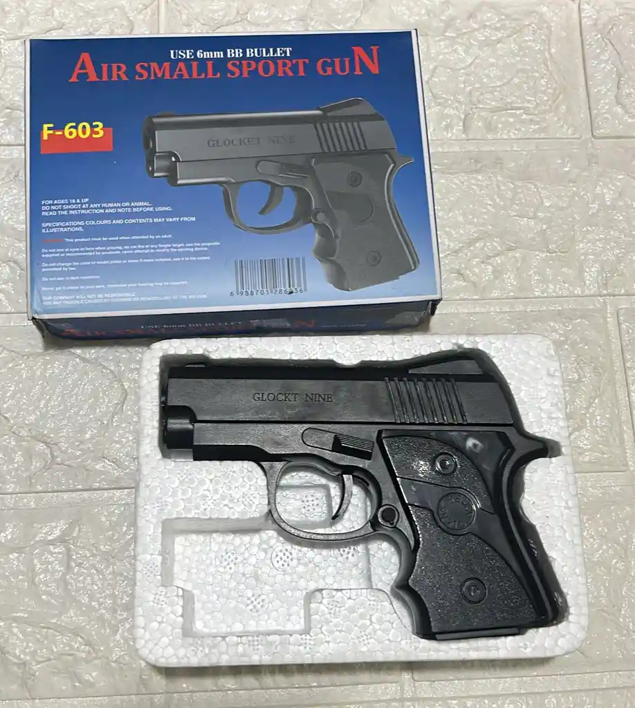 Pistola Balines Pequeña Caja