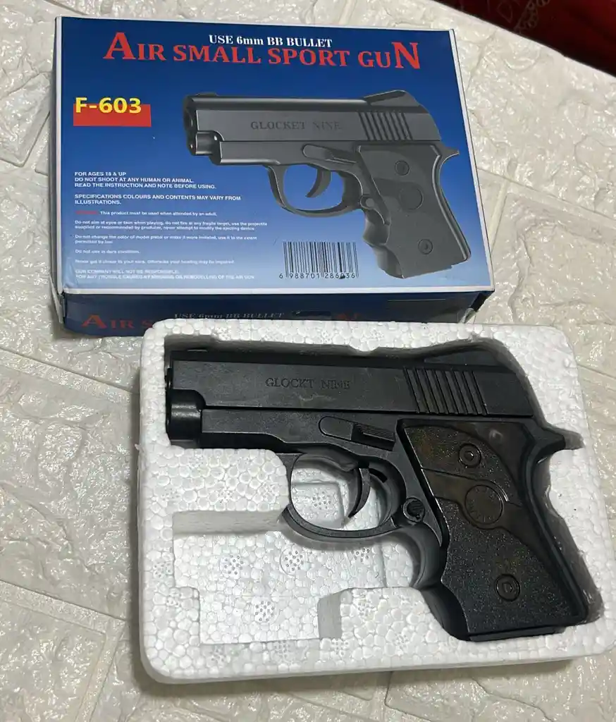 Pistola Balines Pequeña Caja