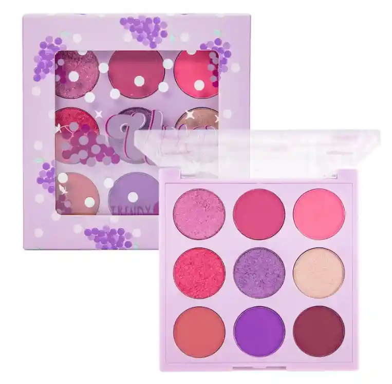 Paleta De Sombras Frutas Trendy Tonos Morados