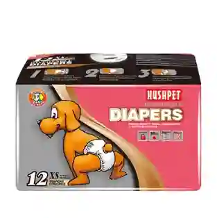 Pañales Para Perros Xs 2 A 4 Kg Paca 12 Uds Pañales Para Mascotas Tapetes Absorbentes