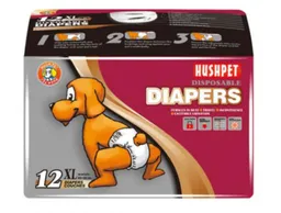 Pañales Para Perros Xl 25 A 40 Kg Paca 12 Uds Pañales Para Mascotas