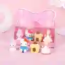 Set X 4 Borradores Kawaii Sanrio