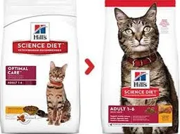 Hills Feline Adulto Optimal Care X 4 Libras