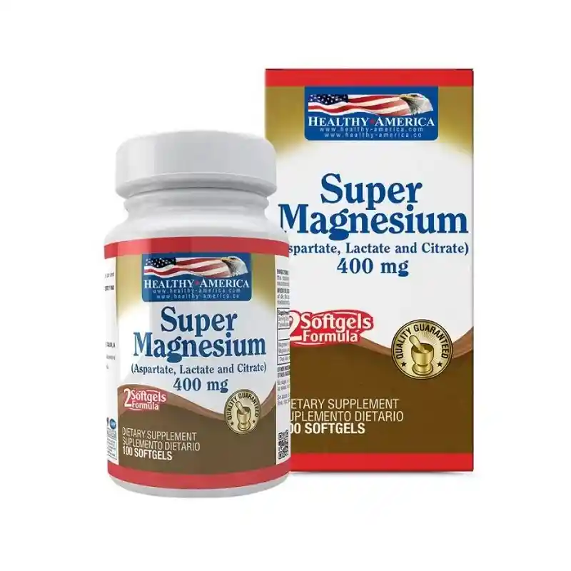 Super Magnesio X 100 (healty America)