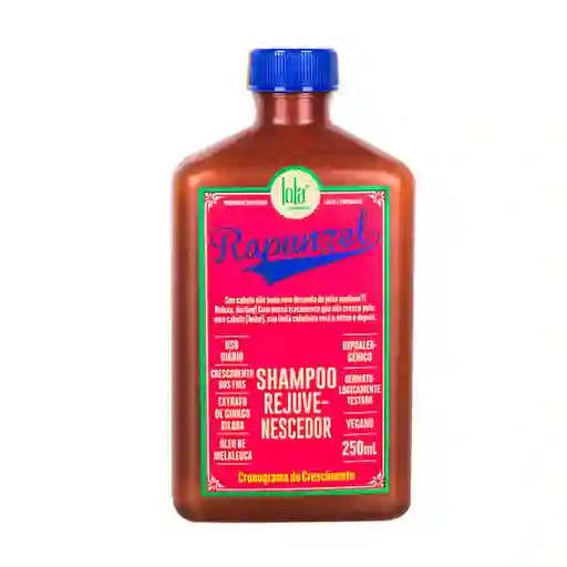 Shampoo Lola Cosmetics Rapunzel Rejuvenescedor 250ml