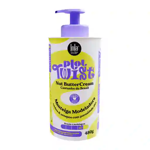 Crema Para Peinar Lola Cosmetics Modeladora De Rizos Plot Twist Nut Buttercream 480gr