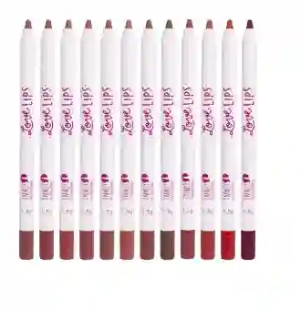 Delineador De Labios Love Lips Individual Trendy