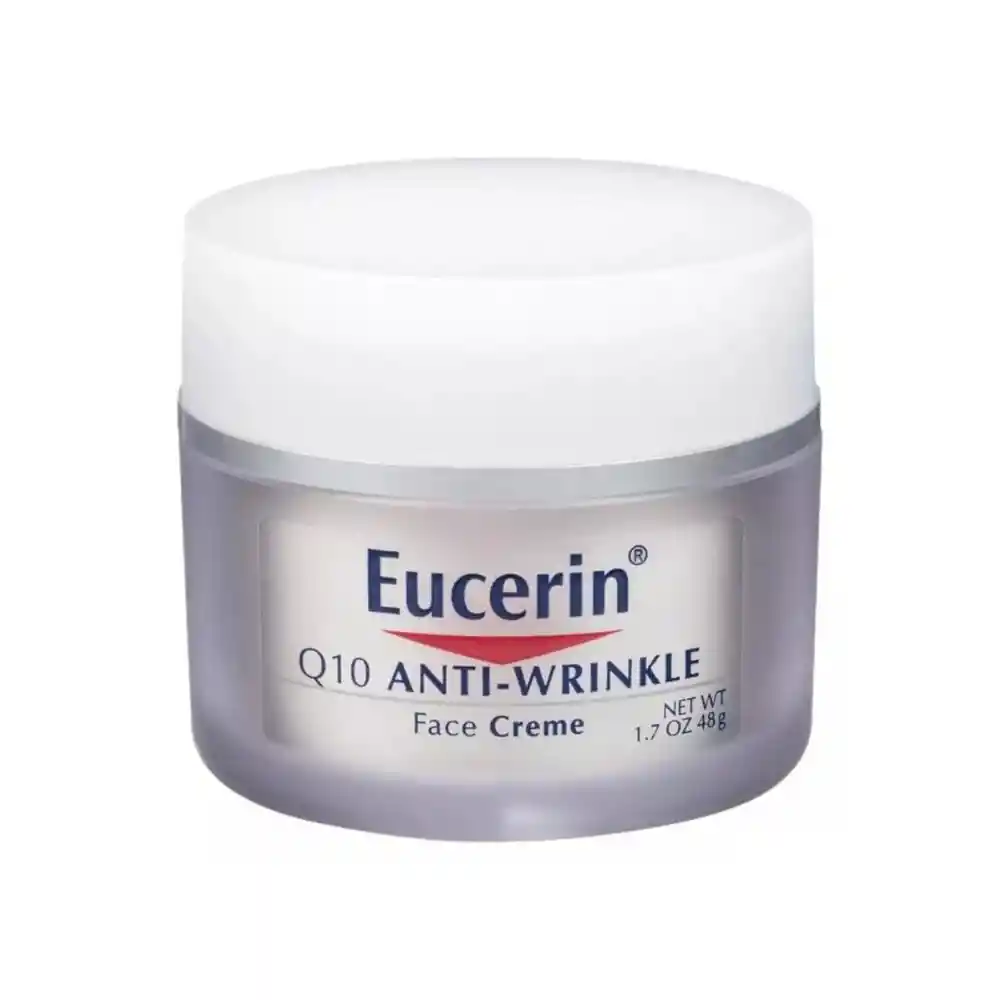 Eucerin Q10 Crema Facial Antiarrugas Para Pieles Sensibles 48g