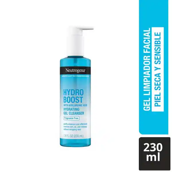 Gel Limpiador Facial Neutrogena® Hydro Boost® Sin Fragancia 230ml