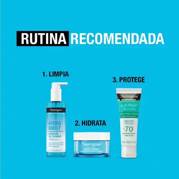 Gel Limpiador Facial Neutrogena® Hydro Boost® Sin Fragancia 230ml