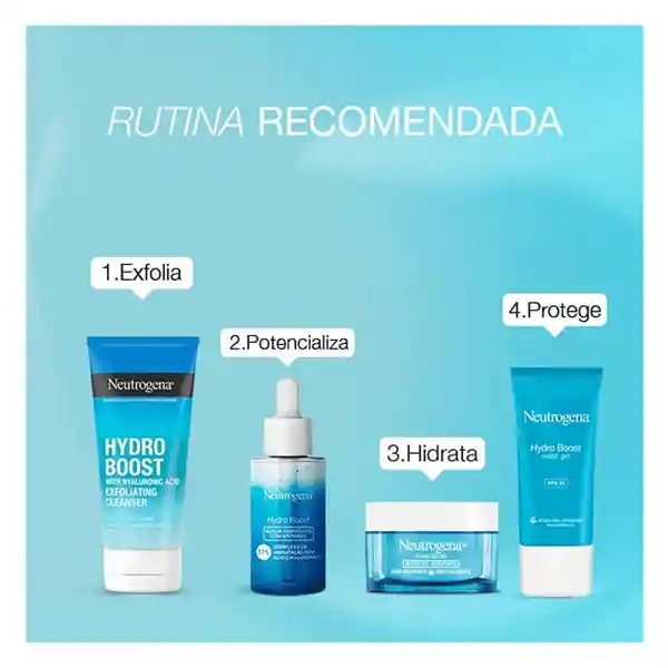 Exfoliante Facial Neutrogena Hydro Boost Ácido Hialurónico 141ml