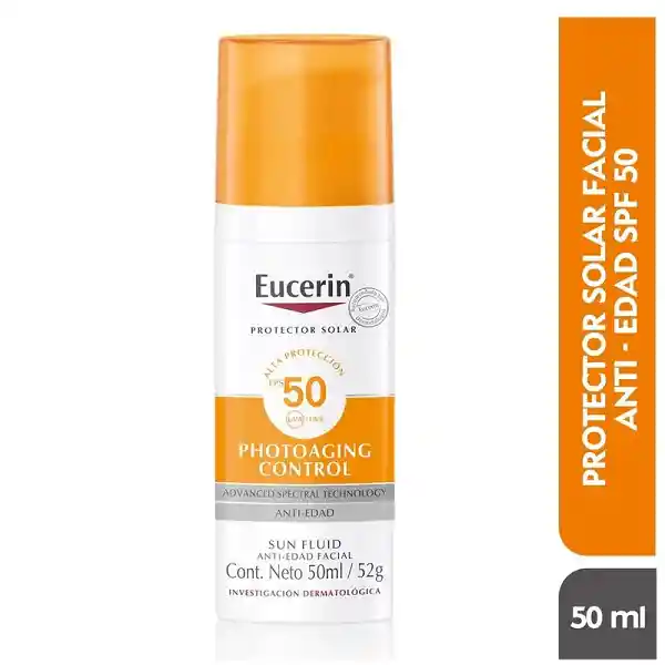 Protector Solar Eucerin Antiedad Fps50 50ml