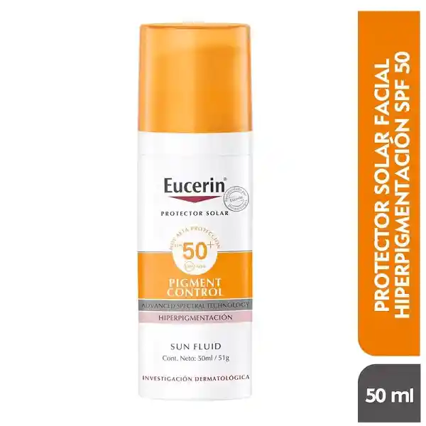 Protector Solar Pigment Control Eucerin Fps50 50ml