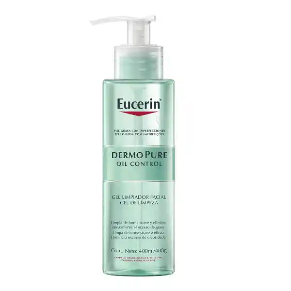 Gel Limpiador Facial Eucerin Dermopure 400ml