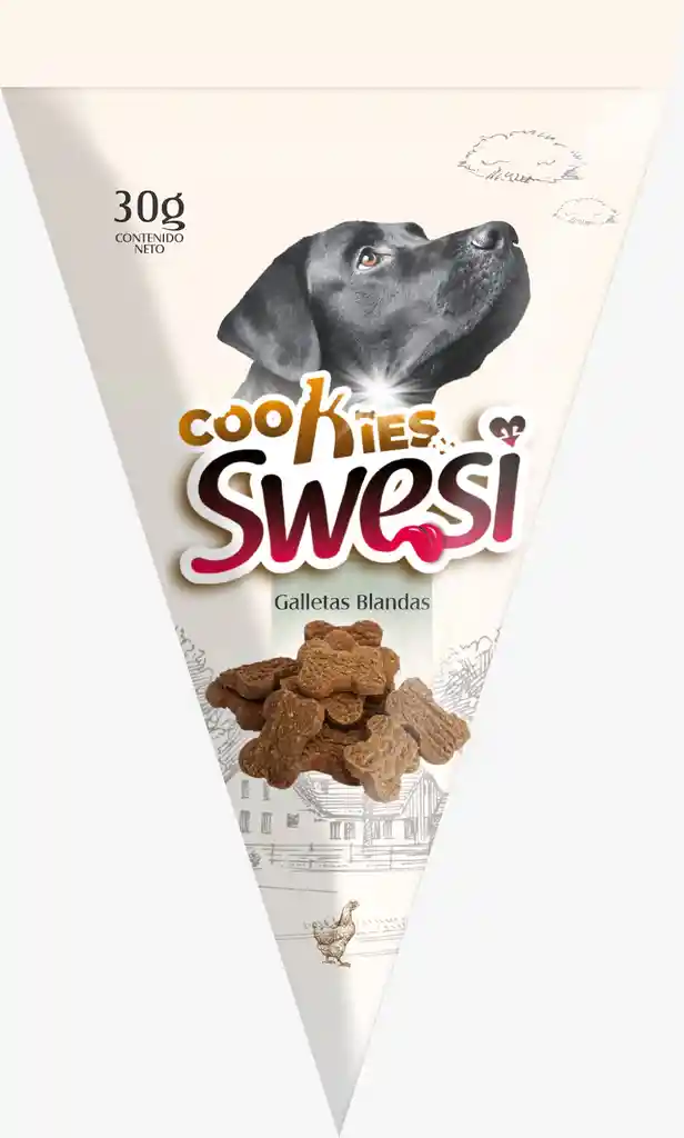 Swesi Galletas Blandas Perros X 30gr