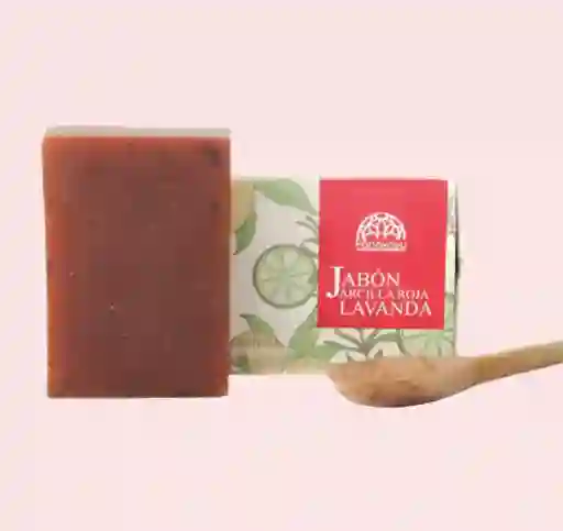 Jabones Faciales Y Corporales - Arcilla Roja Y Lavanda