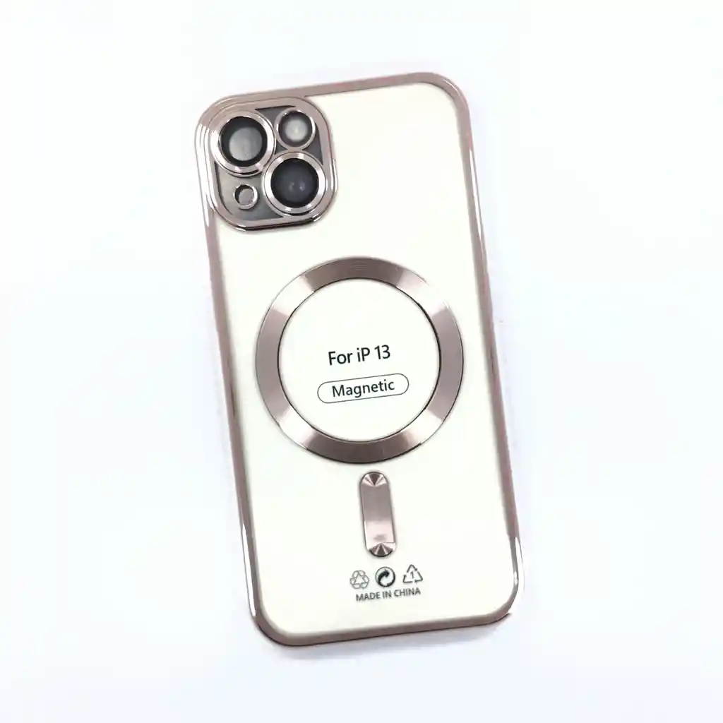 Estuche Iphone 13 Electroplated Oro Rosa