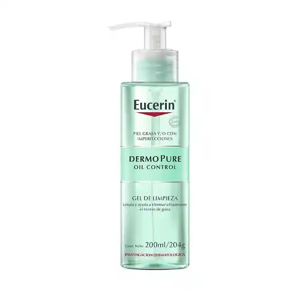 Gel Limpiador Facial Eucerin Dermopure Oil Control 200ml