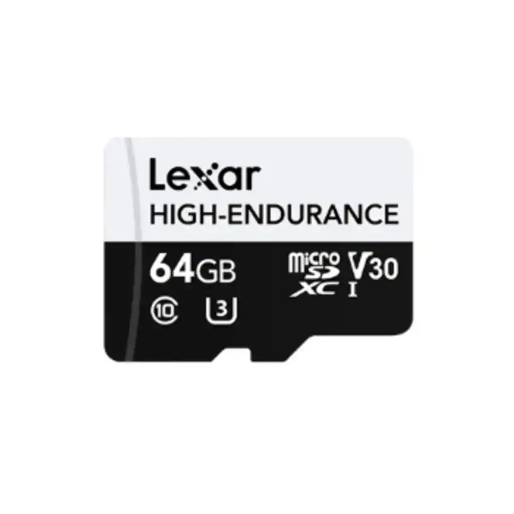 Lexar® High-endurance Microsdhc/microsdxc™ Uhs-i Card Up To 100mb/s Read, Up To 35mb/s Write 64 Gb