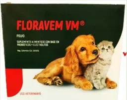 Floravem Suplemento Alimenticio Con Base En Probioticos Y Electrolitos Por Sobre En Polvo