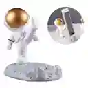 Porta Celular Astronauta Para Escritorio Mesa Soporte Móvil