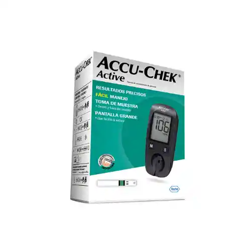 Glucómetro Accu-chek Active Negro