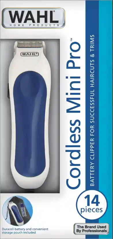 Cortadora De Pelo Wahl Home Mini Pro 9307-108 Blanca Y Azul