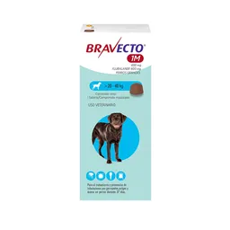 Bravecto 37 Días (perros De 20 A 40 Kg) Antipulgas Y Garrapatas