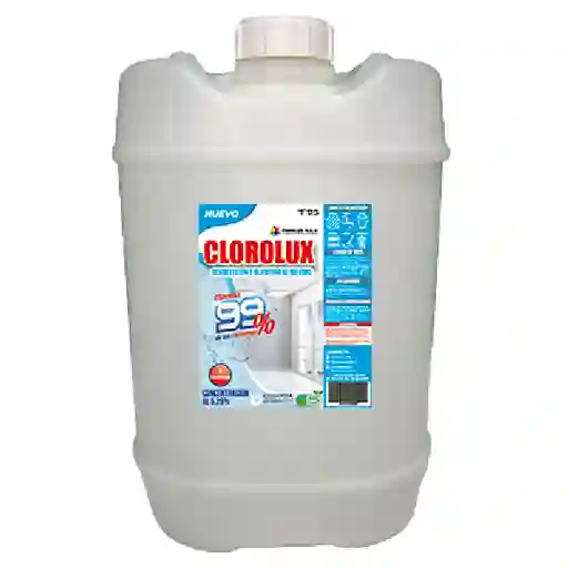 Blanqueador Clorolux Concentración 5.25% X 19l