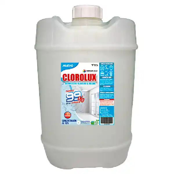 Blanqueador Clorolux Concentración 13% X 19l