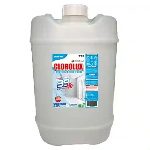 Blanqueador Clorolux Concentración 3.5% X 19l