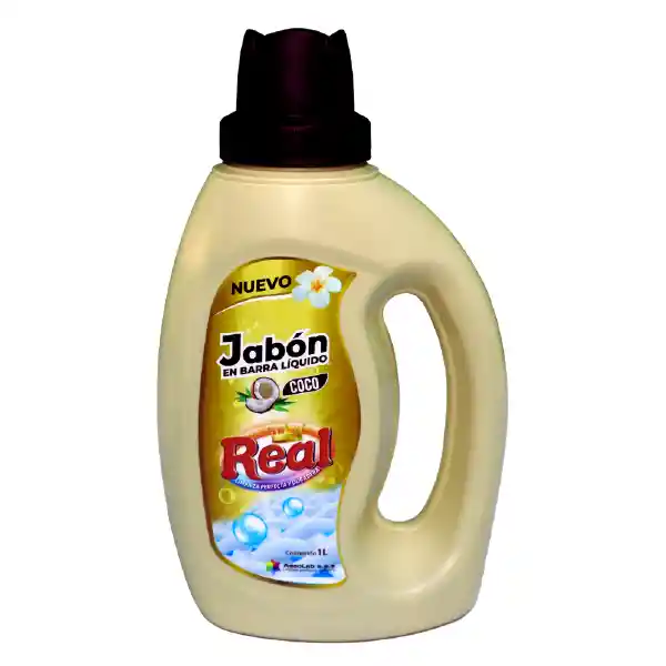 Jabón En Barra Líquido Eco Real Coco X 1l