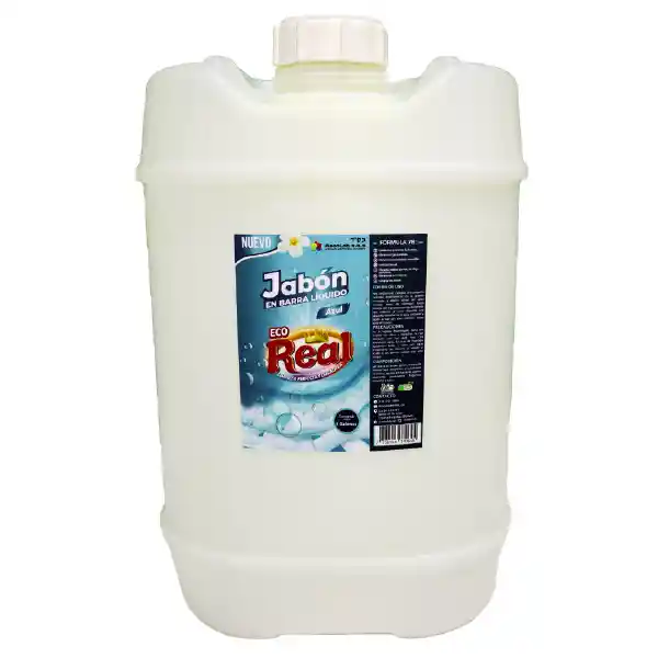 Jabón En Barra Líquido Eco Real Azul X 19l