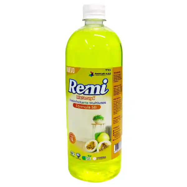 Limpiador Desinfectante Remi Maracuyá X 1l