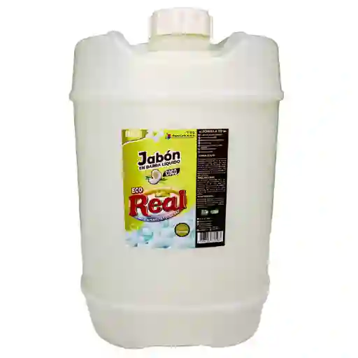 Jabón En Barra Líquido Eco Real Coco X 19l