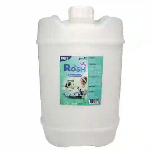 Detergente Líquido Suavizante Rosh Ultra Para Ropa X 19l