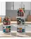 Organizador Cocina Giratorio 360° Repisa Especiero 3 Niveles