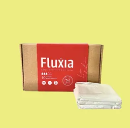 Kit 10 Toallas Higiénicas Biodegradables - Fluxia