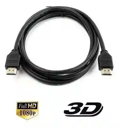 Cable Hdmi Encauchetado 1,5 Metros Version 1.4 1080p 3d